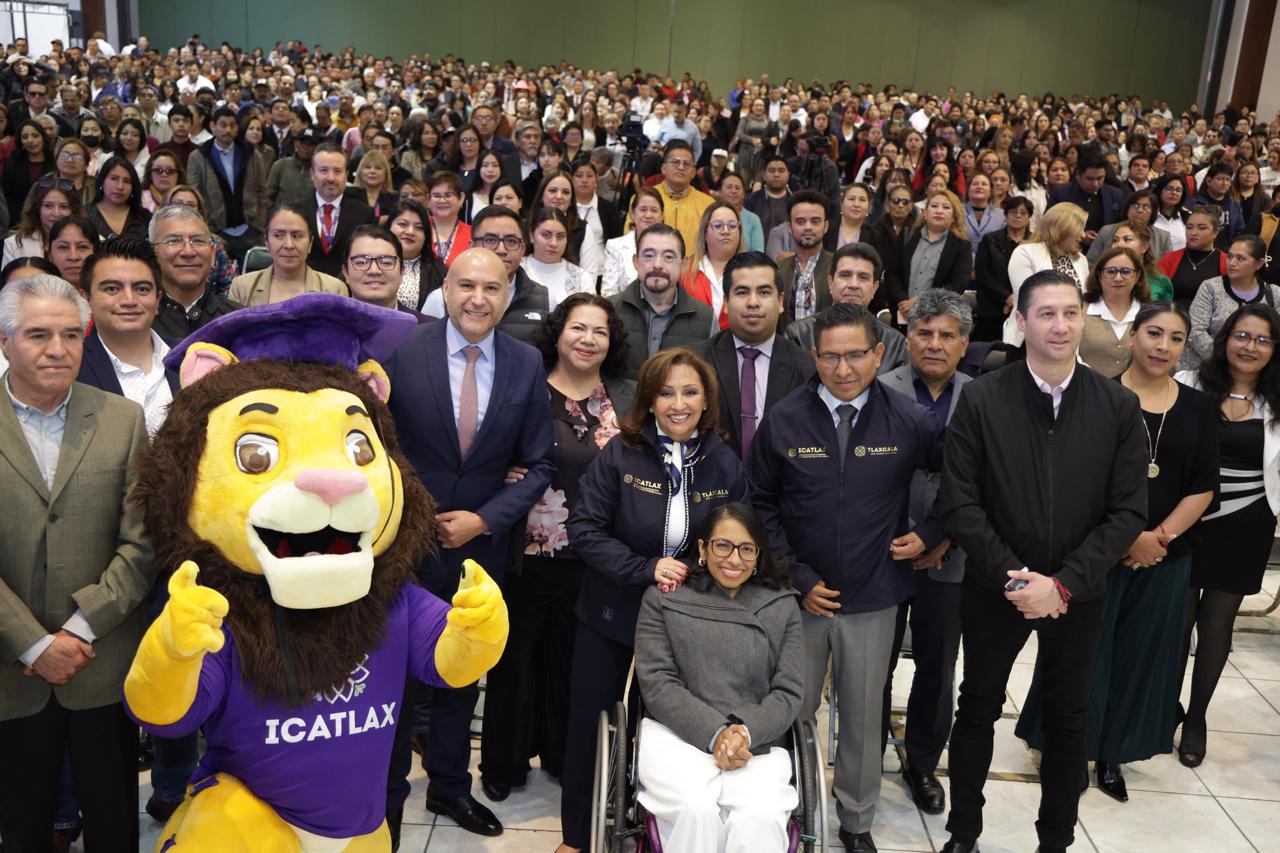 Pone en marcha gobernadora Lorena Cuéllar nueva oferta educativa del Icatlax para la formación laboral